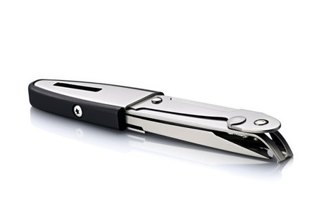 Sharp Cutter on White Background.の素材