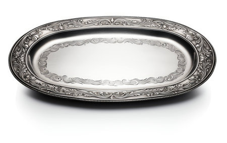 Dishware on White Background.の素材