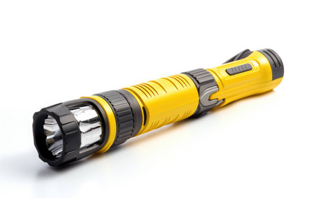 Spotlight on White Background.の素材