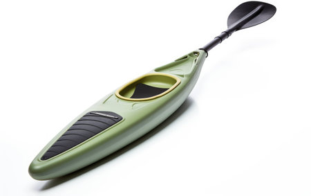 Paddle in Comfort with Durability on White Background.の素材