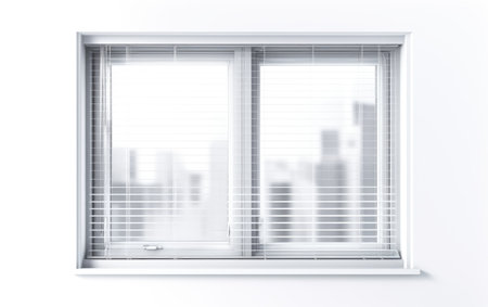 Automated Window Cleaning White Backgroundの素材