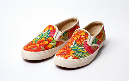 Professional Botanical Print White Backgroundの素材