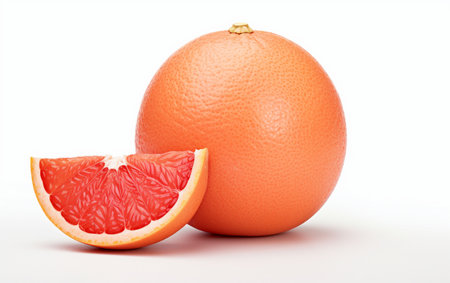 Grapefruit Capture White Backgroundの素材