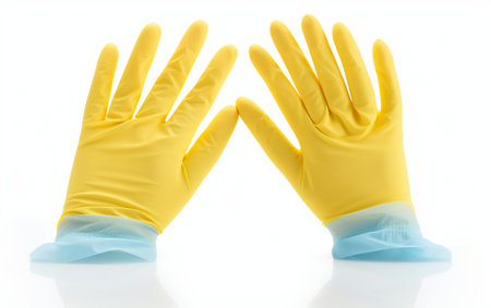 Lab Glove White Backgroundの素材