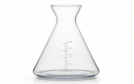 Lab Funnel Equipment White Backgroundの素材