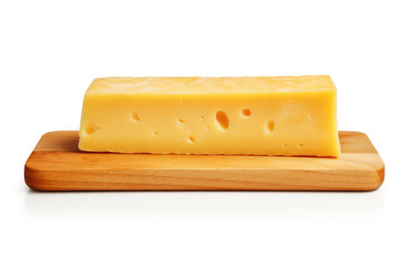 Cheese Board White Backgroundの素材