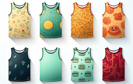 Assorted Tank Tops Collection for Every Style and Occasion.の素材