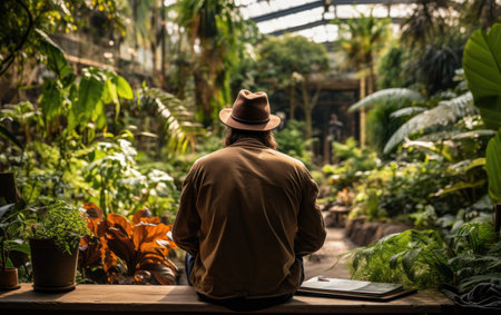 Adult Man Bench Relaxationの素材