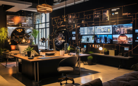 Augmented Reality Office Setup with AR Prototypesの素材