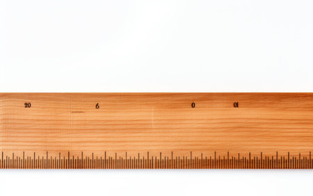 Traditional Measuring Tool on white backgroundの素材