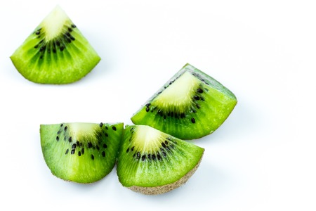 Close up/macro shot of kiwi friutの写真素材