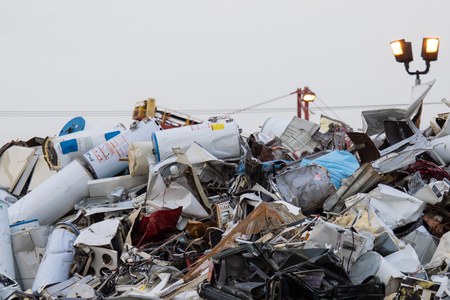 metal recyclers doing the positive change in our waste system.のeditorial素材