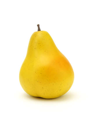 Pear on white backgroundの写真素材