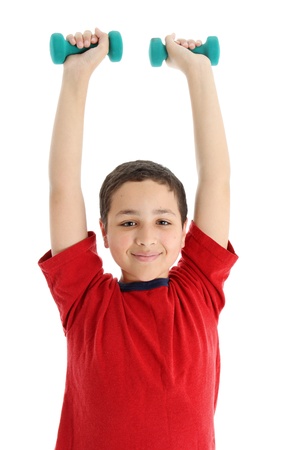 Picture of a child set on white backgroundの写真素材
