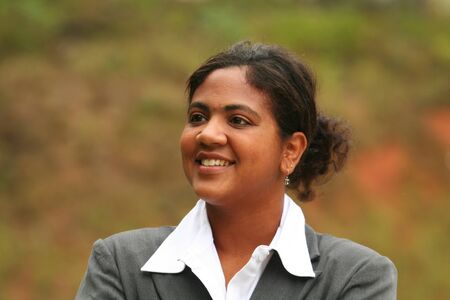 Businesswoman ready for work