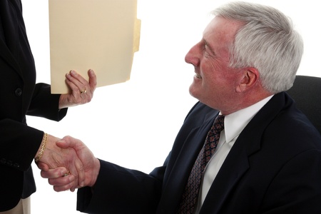 Business team working together in their officeの写真素材