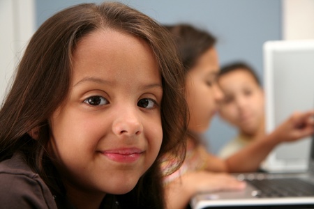 Children on computers at school
の写真素材