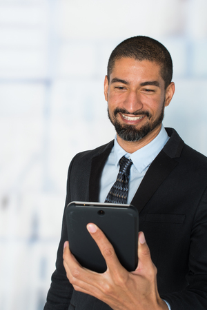 A mature man working a job in the business worldの写真素材