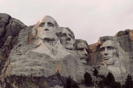 Mount Rushmore National Memorial is centered on a sculpture carved into the granite face of Mount...