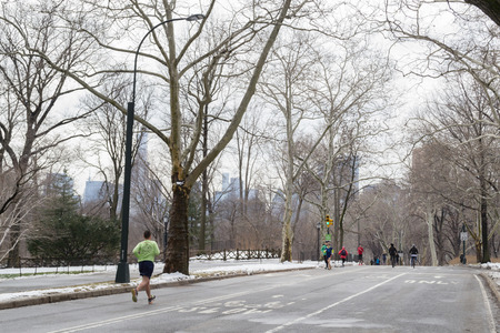 Central Park was initially opened in 1857 and expanded in 1873.のeditorial素材