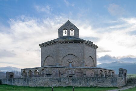 12th century Romanesque church located in the North of Spain which origin remains controversial.