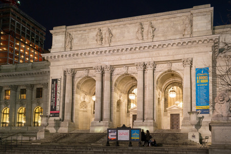 New York Public Library is an emblematic building located in the East of Bryant Park in Manhattan...