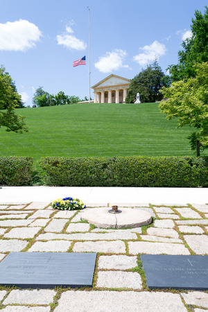 Arlington National Cemetery is the most iconic military cemetery in the USのeditorial素材