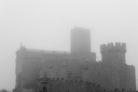 Castle of Xavier built in the 10th century, is one of the main remaining icons of the Kigdom of Navarre and house former house of Saint Francis Xavier.のeditorial素材