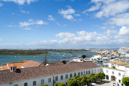 Faro is the capital city of the southern area of Portugal, the Algarveの写真素材