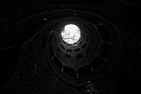 Quinta da Regaleira is a  World Heritage Site by UNESCO within theの写真素材