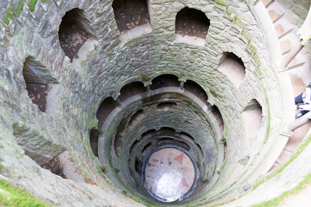 Quinta da Regaleira is a  World Heritage Site by UNESCO within theのeditorial素材