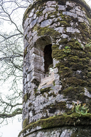 Quinta da Regaleira is a  World Heritage Site by UNESCO within theのeditorial素材