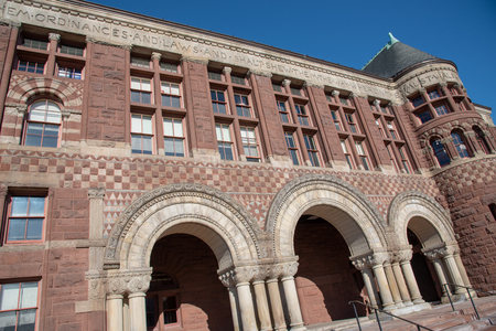 Harvard University was funded in 1636 and named after its first benefactor John Harvardのeditorial素材