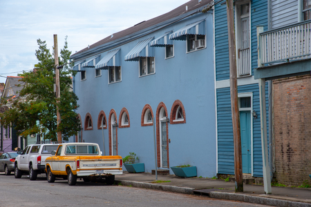 New Orleans is know (among other things) for its architecture with multiple influences exemplified in this pictureのeditorial素材