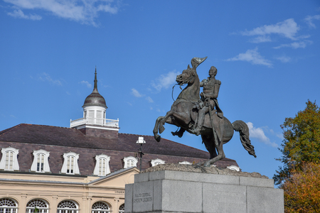 Jackson Square in New Orleans (USA) is National Historic Landmark since 1960のeditorial素材