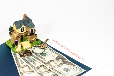 Array of objects displayed to represent the preparation needed before applying for a mortgage