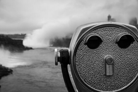 One of the many tower viewers in the area surrounding Niagara fallsの写真素材
