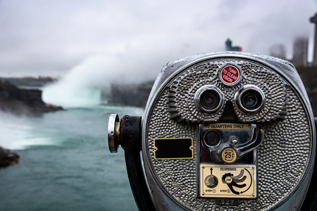 One of the many tower viewers in the area surrounding Niagara fallsのeditorial素材
