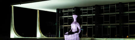 Garibaldi Museum at nightの写真素材