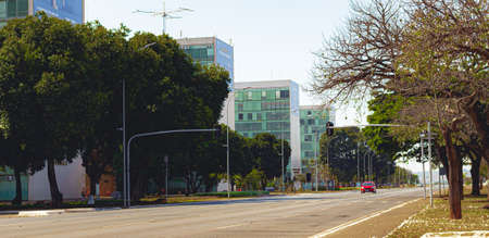 Panoramic view of the city of Buenos Aires, Argentina.の写真素材