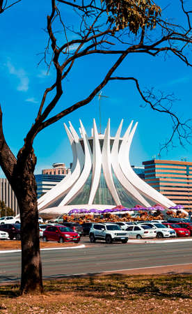 Metropol Parasol in Brasiliaの写真素材