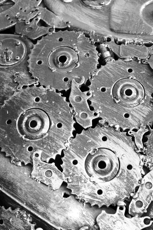 car engine part. close up shotの写真素材