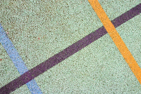 Marking on a sport fieldの写真素材