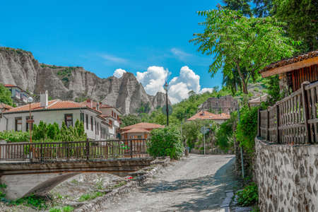 Panorama to the smallest town of Melnik in Bulgaria.