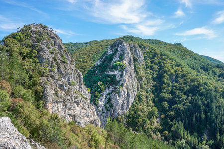 02 _ Erma River Gorge, Rui mountain, Bulgaria .の写真素材