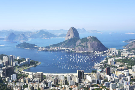 Sugarloaf Mountain in Rio de Janeiro, Brazilのeditorial素材