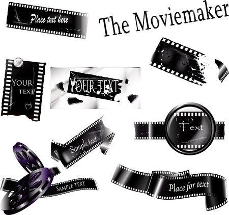 Original movie bframes  Can be use as background, banner, decoration element, price-tags  のイラスト素材