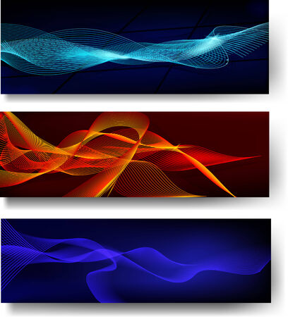 Abstract banners  Vectorのイラスト素材