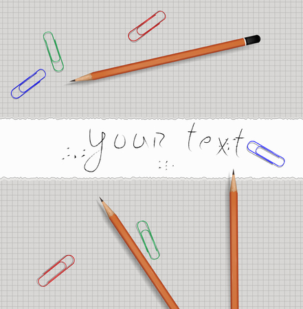 Pencil tools. Vector eps 10のイラスト素材