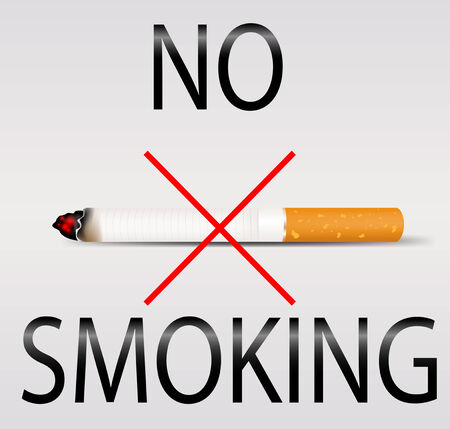 No smoking. Vector eps10のイラスト素材